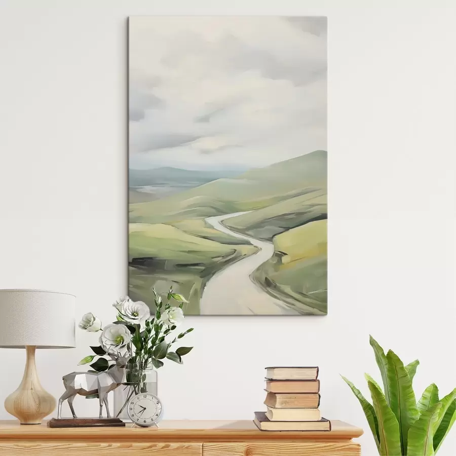 murales de pared Carretera en el campo s47244