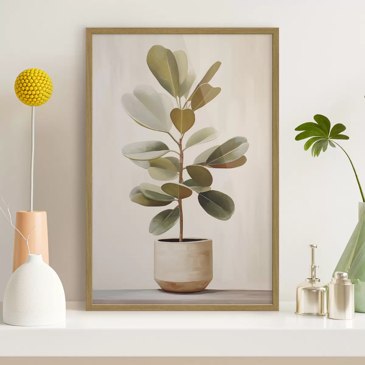Poster Ficus en una maceta f47152
