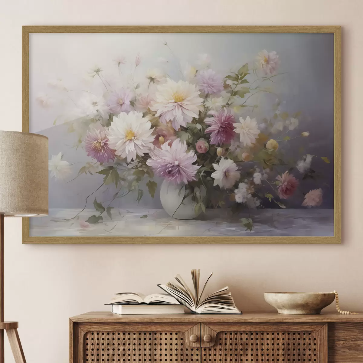 Poster Flores en un florero f47155