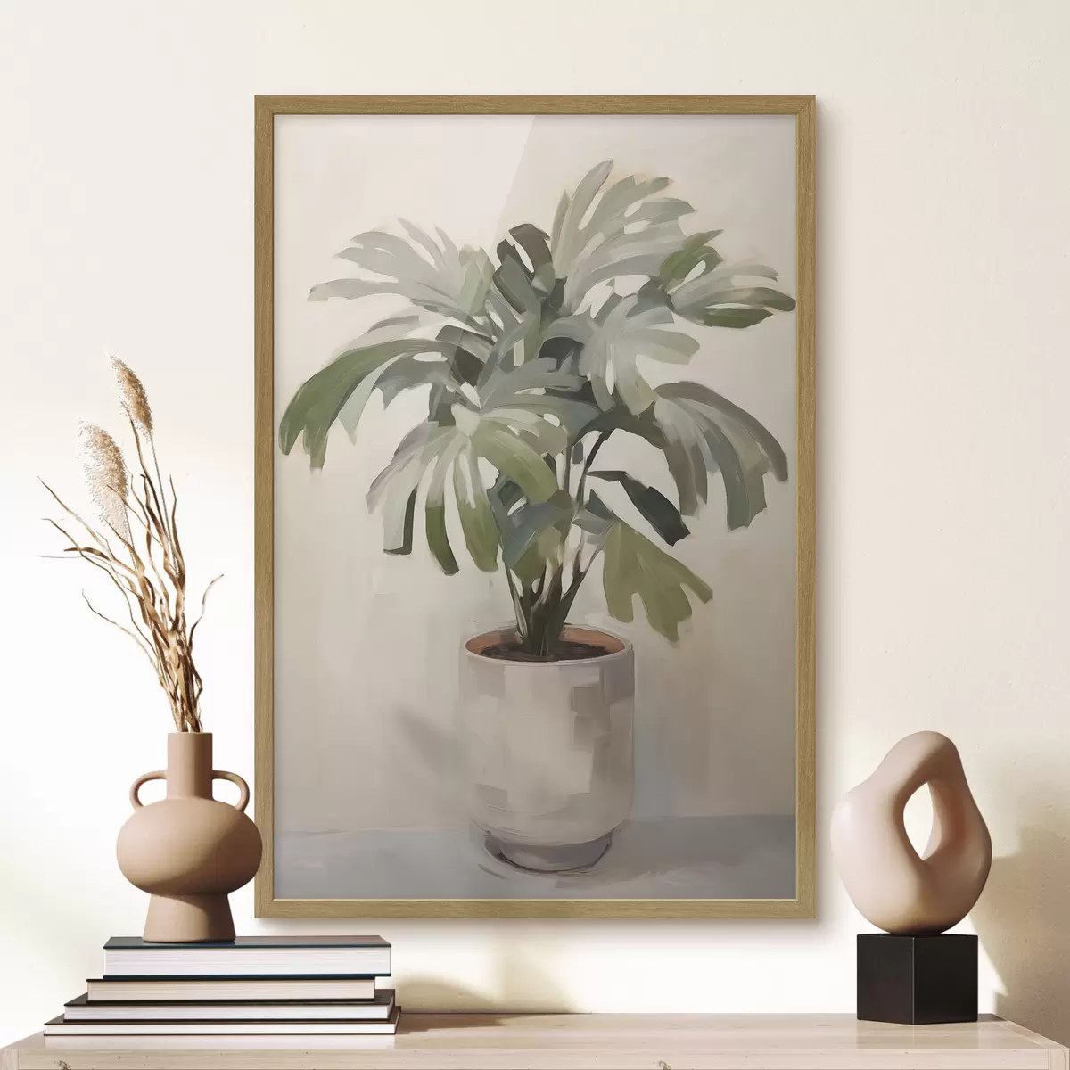 Poster Una planta en una maceta f47239