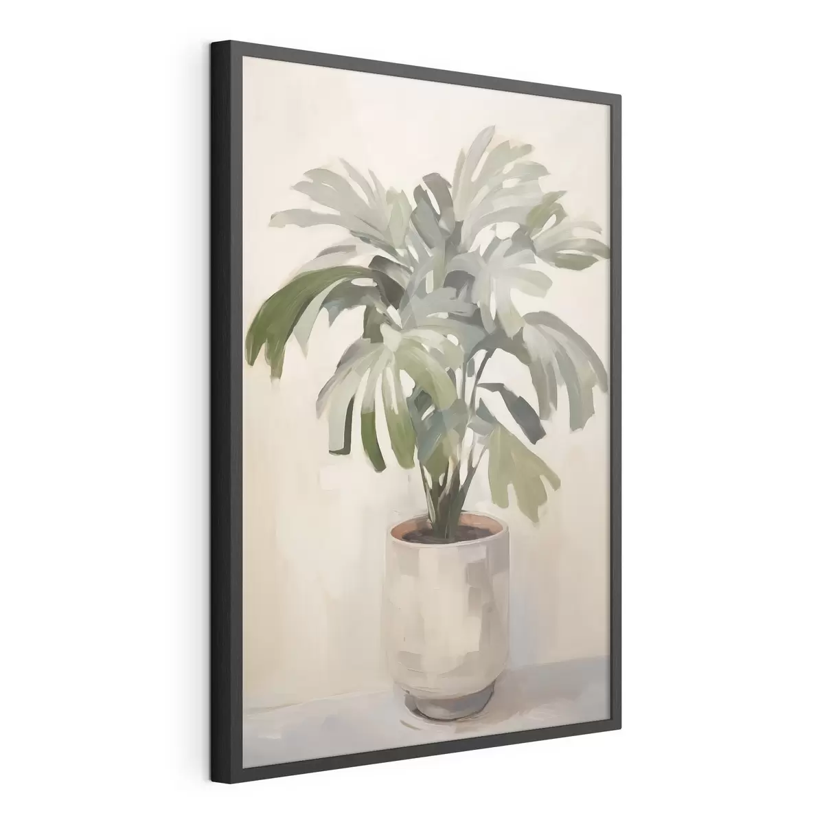 Poster Una planta en una maceta f47239
