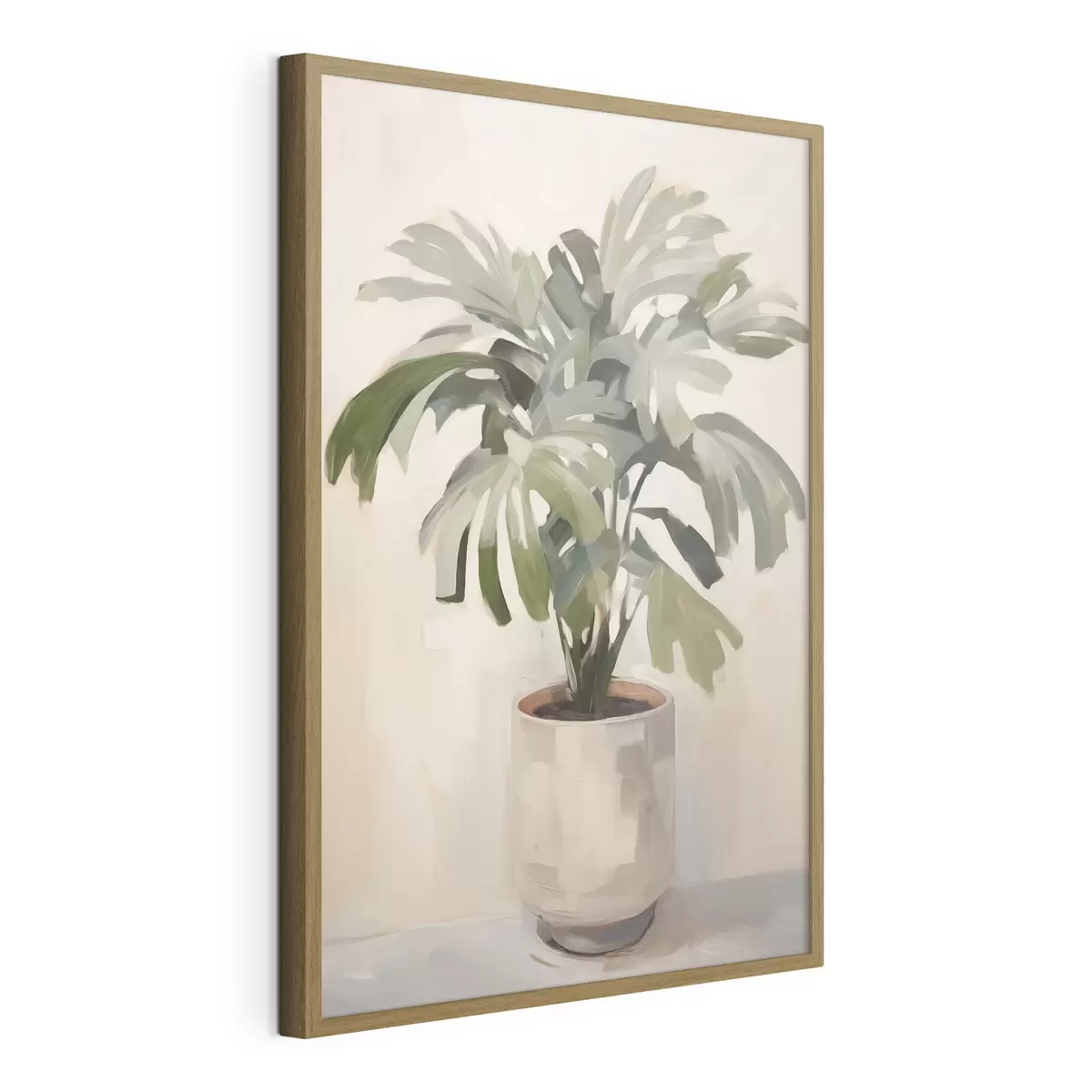 Poster Una planta en una maceta f47239