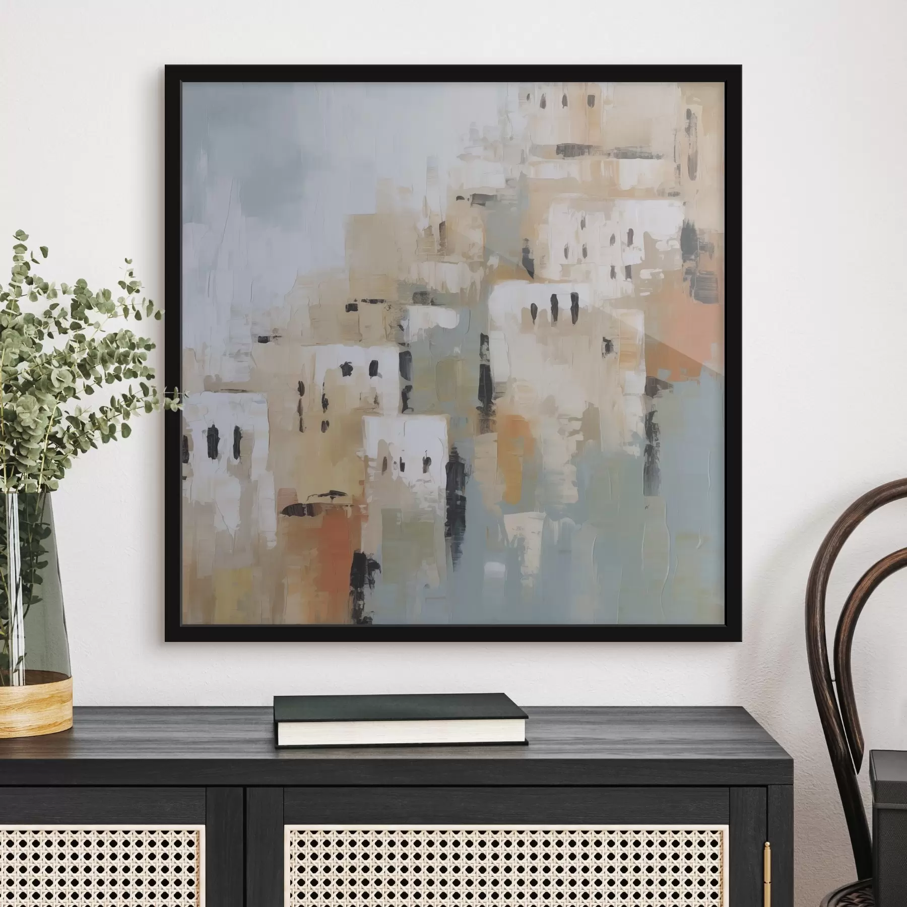 murales de pared Ciudad abstracta f47241