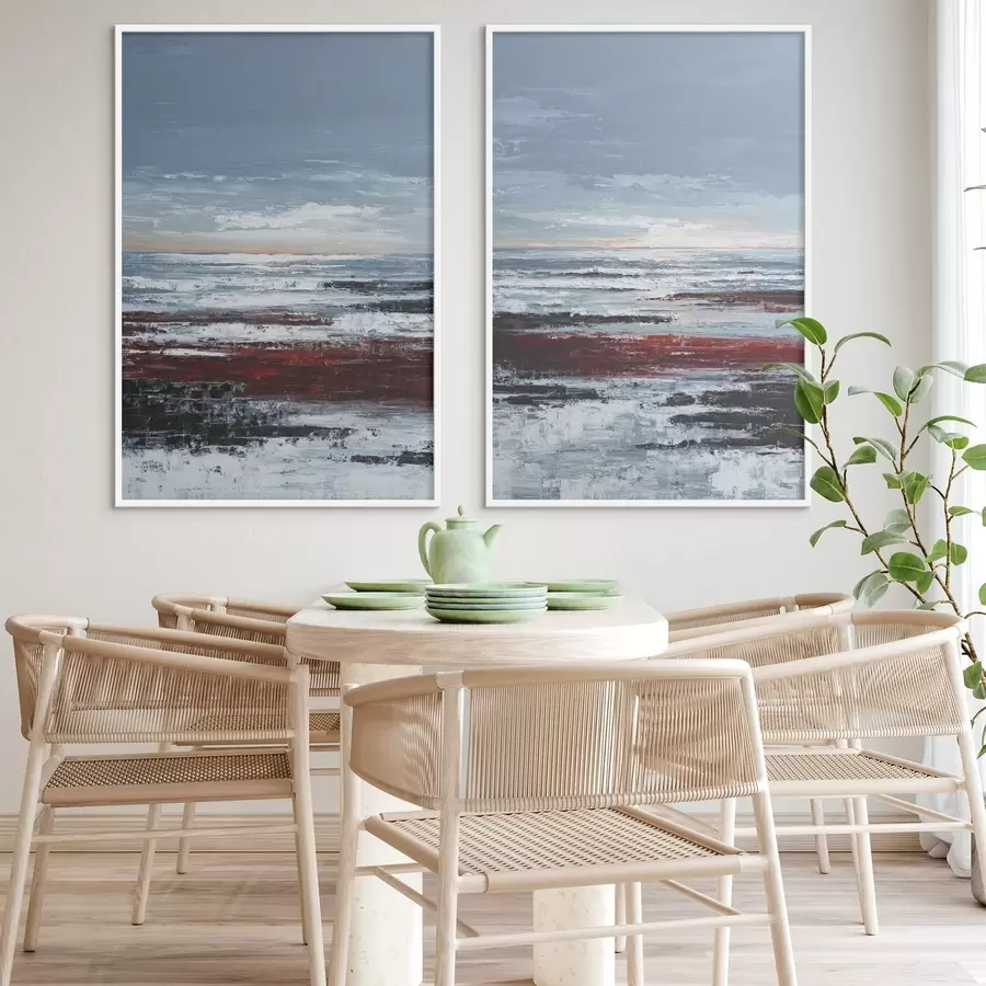 murales de pared Horizonte abstracto d00790