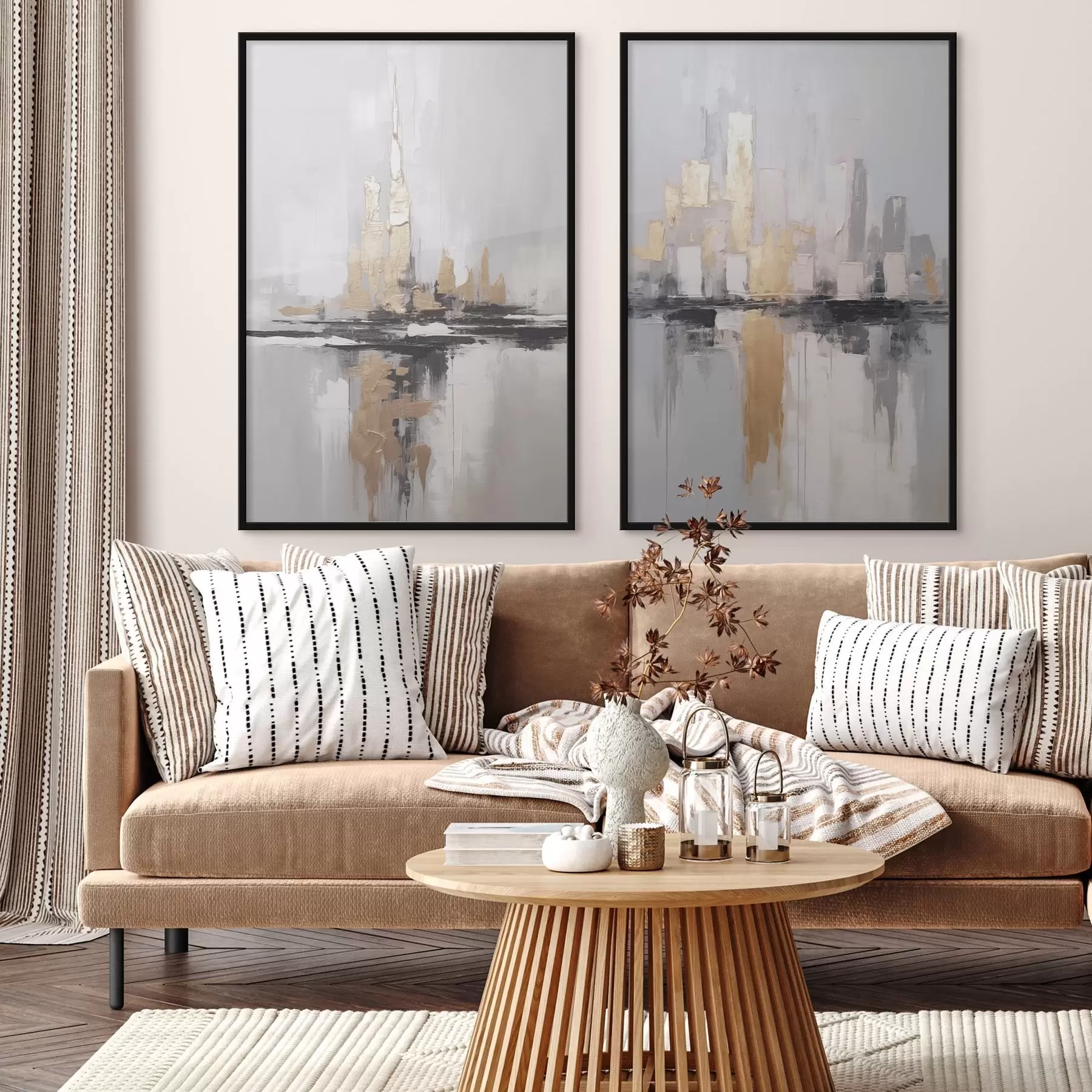 murales de pared Abstracción moderna d00870