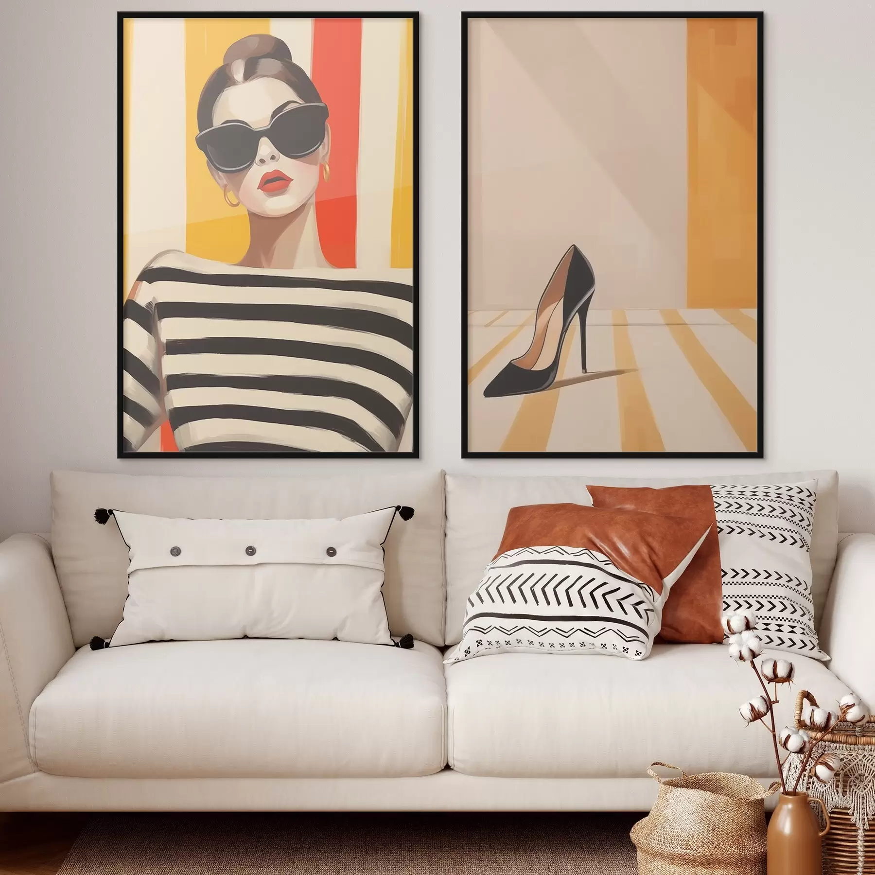 murales de pared Moda contemporánea d00913