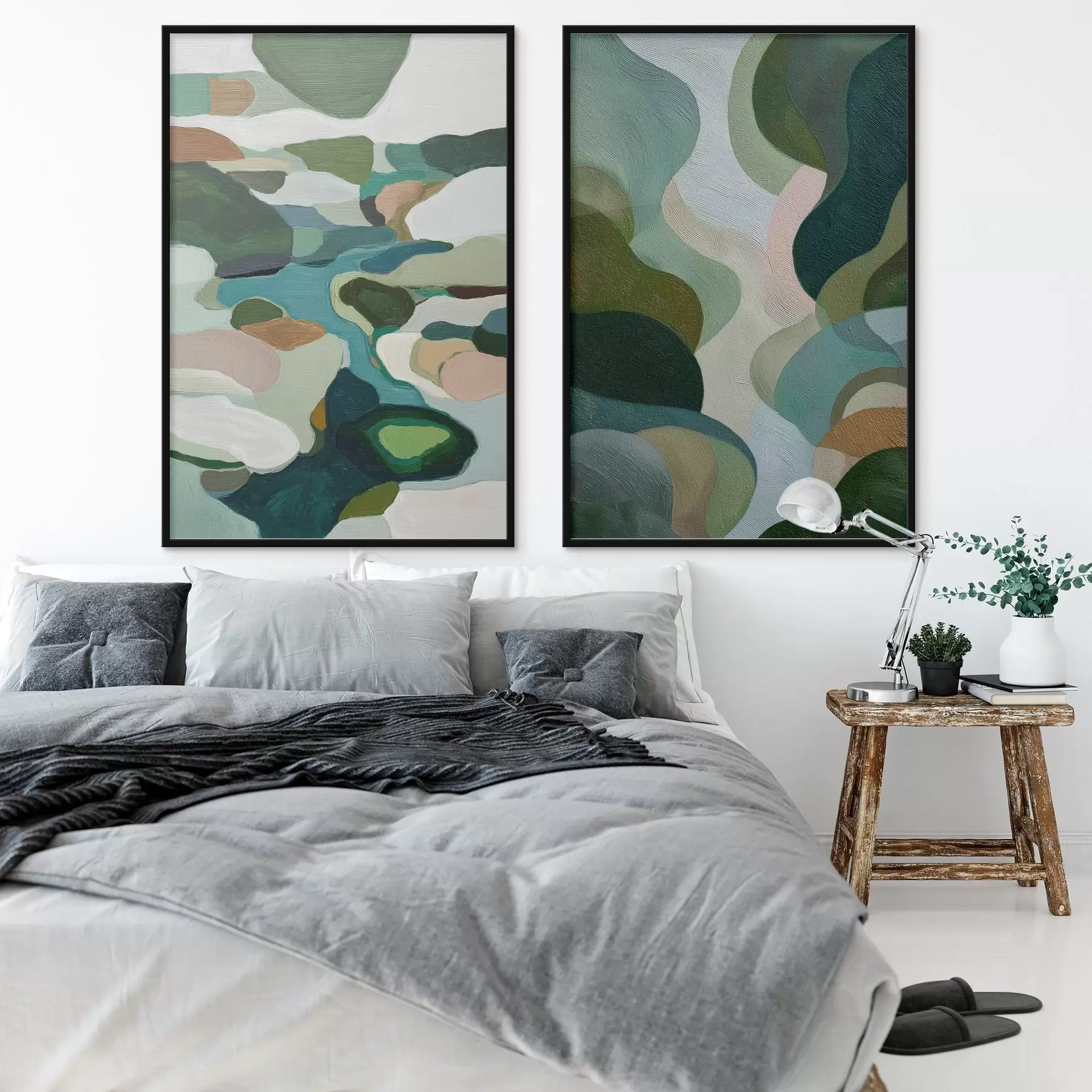 murales de pared Paisaje abstracto d00917