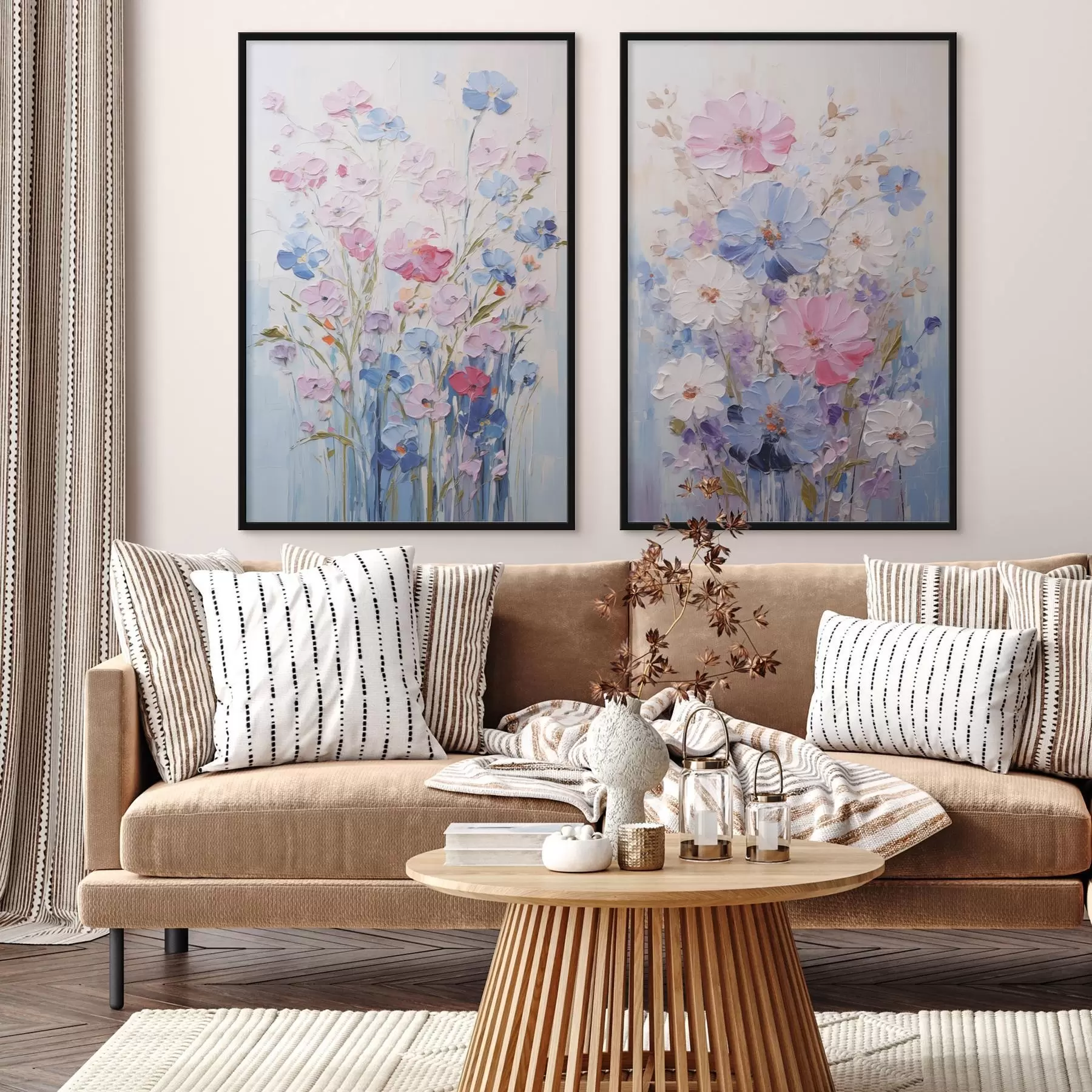 murales de pared Flores silvestres d00925