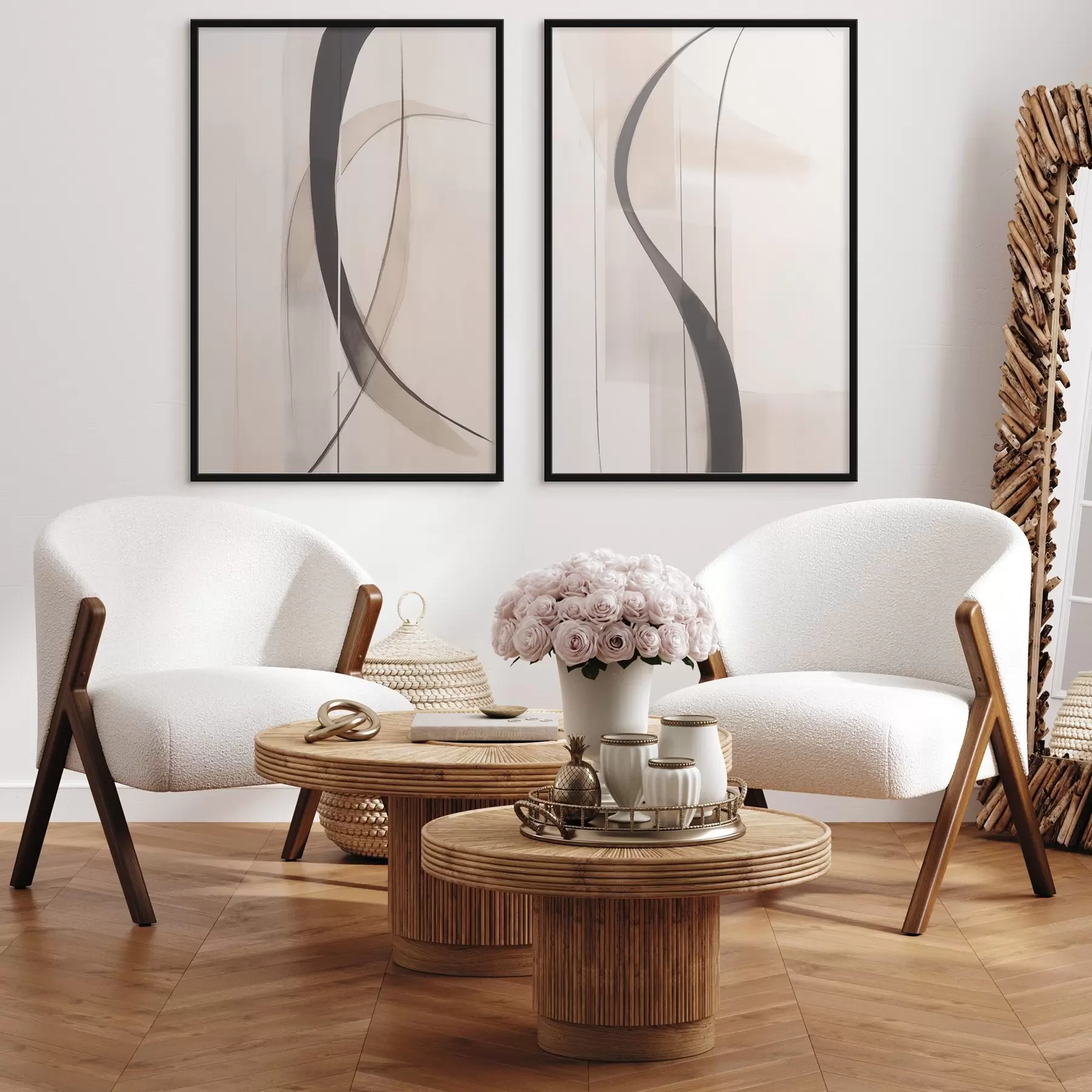 murales de pared Abstracción d00942