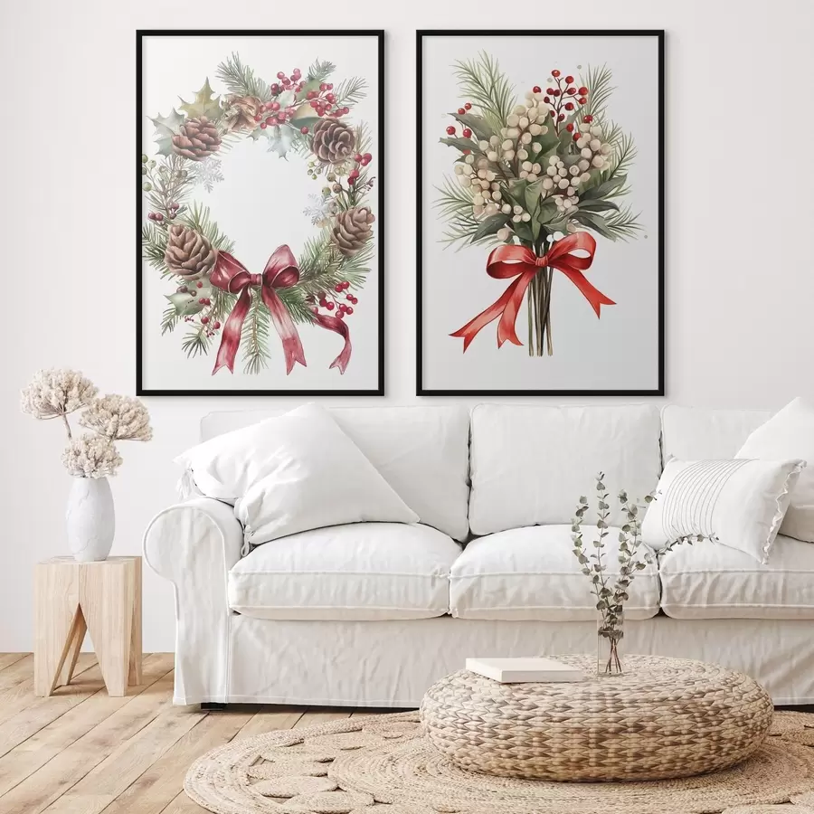 murales de pared Adornos navideños d00955