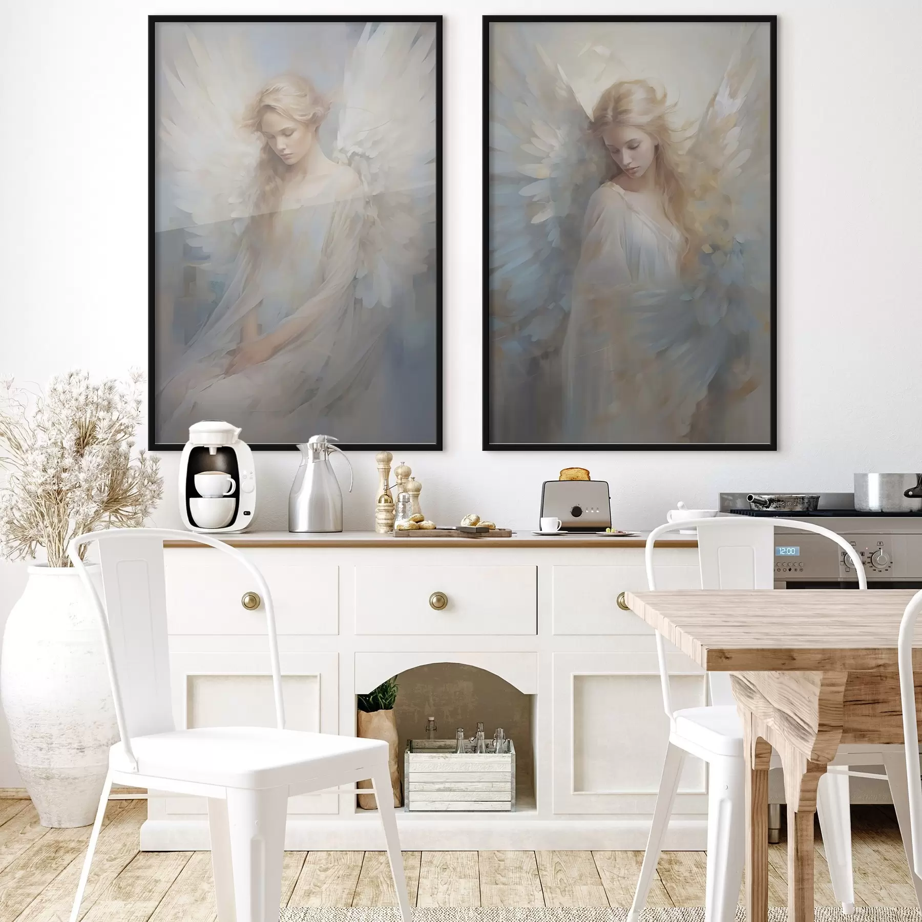 murales de pared Abstracción angelical d01001