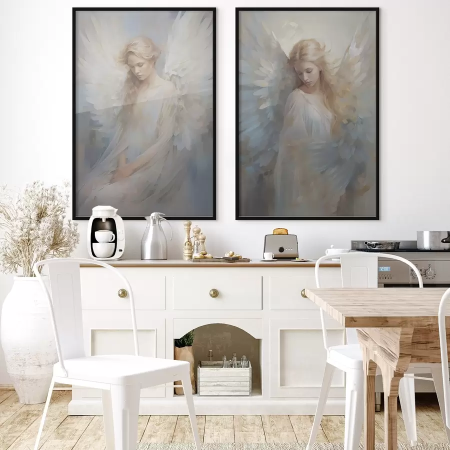 murales de pared Abstracción angelical d01001