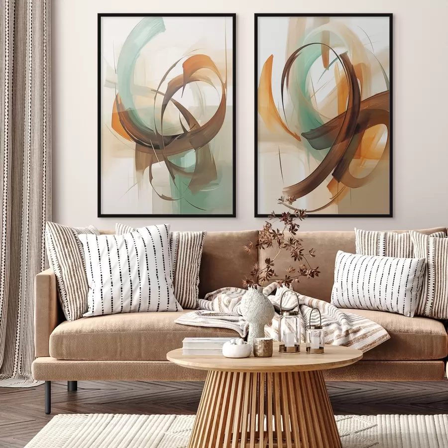 murales de pared Abstracción d01040