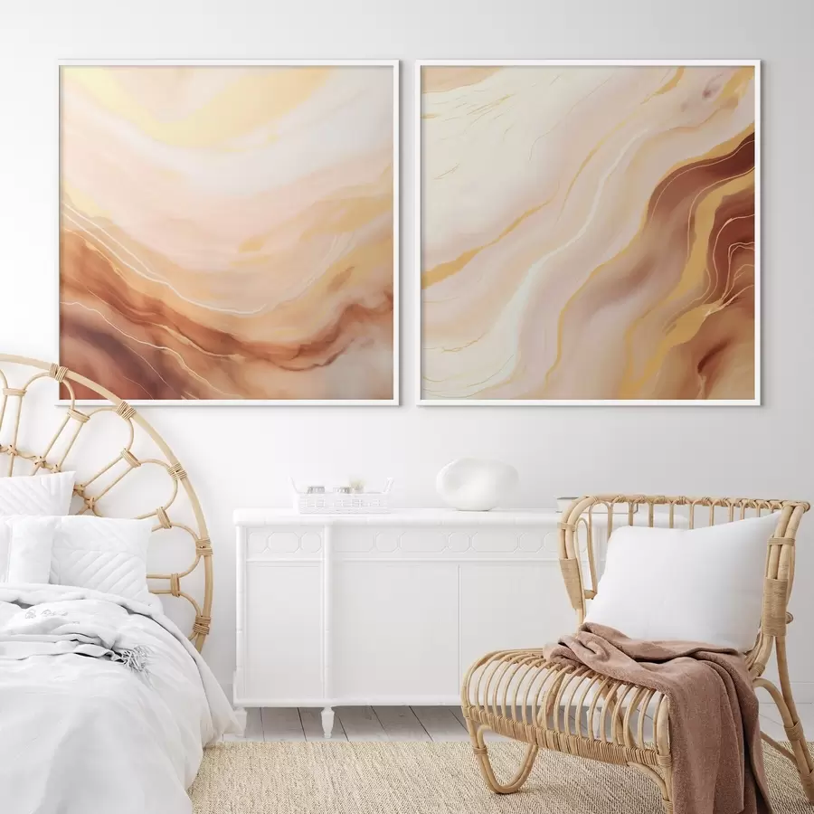 murales de pared Estructuras ligeramente onduladas con técnica de acuarela. d00991