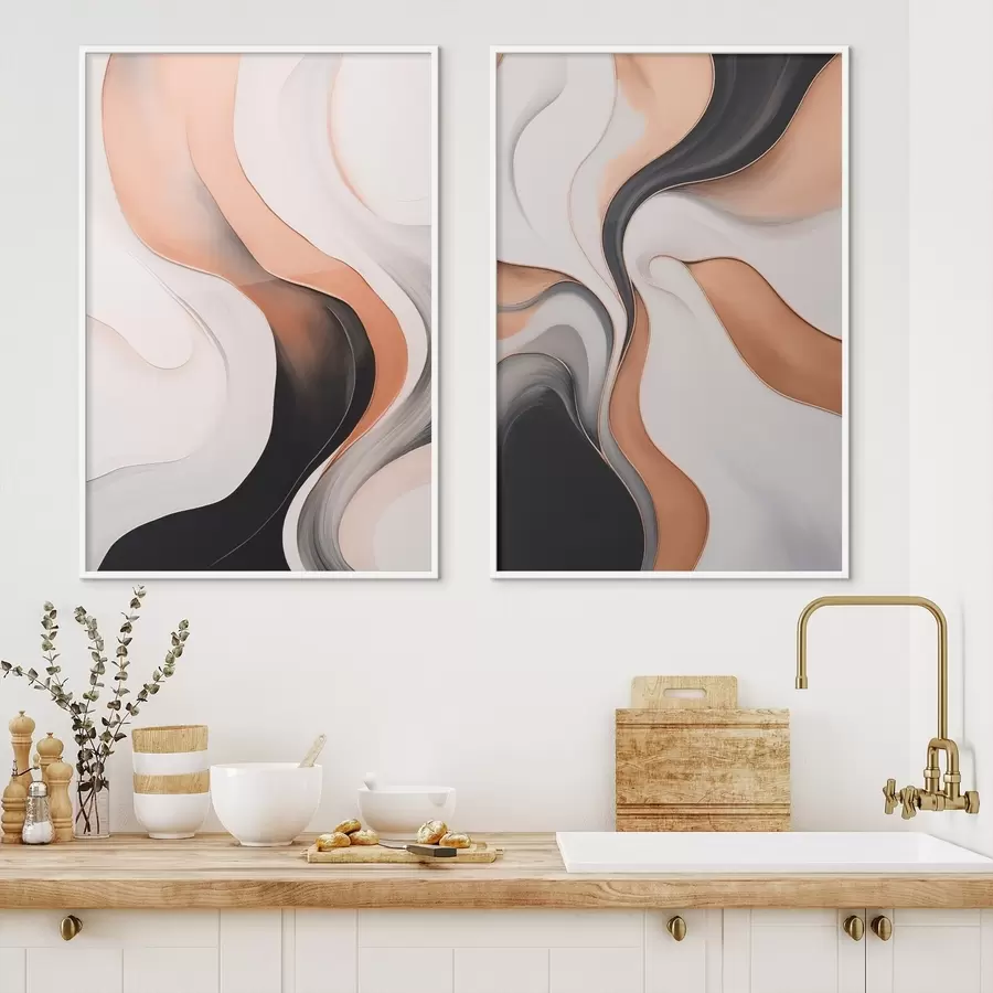 murales de pared Abstracción d01041