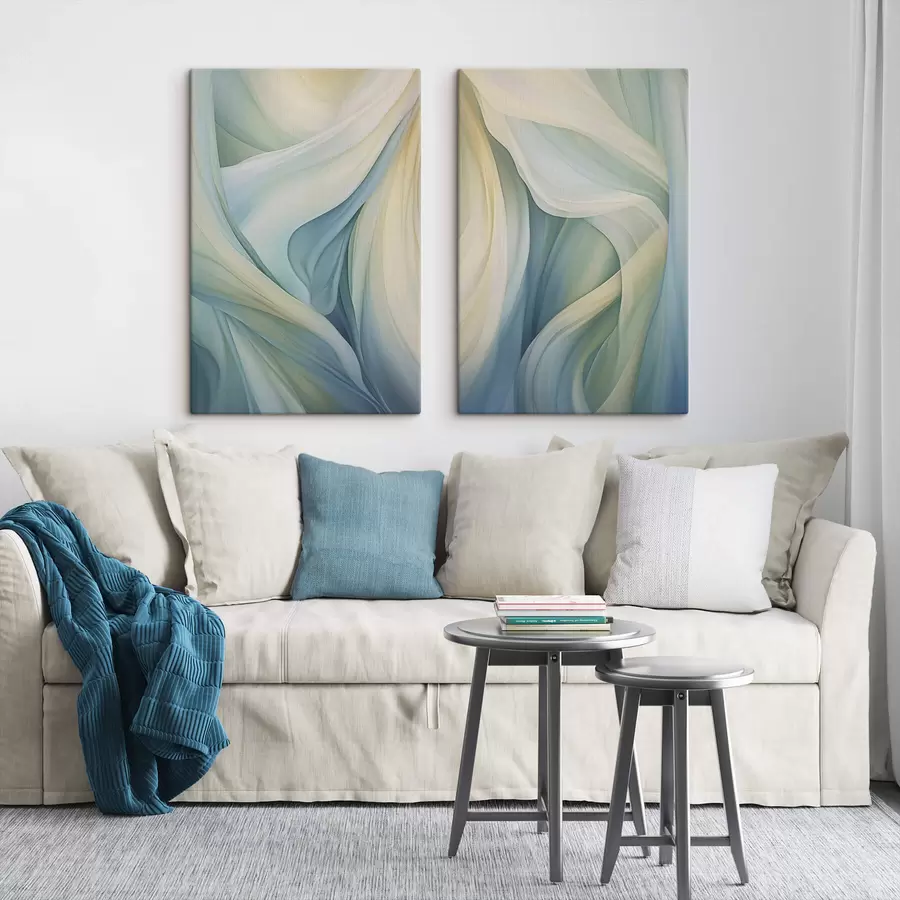 murales de pared Ondas abstractas m01130