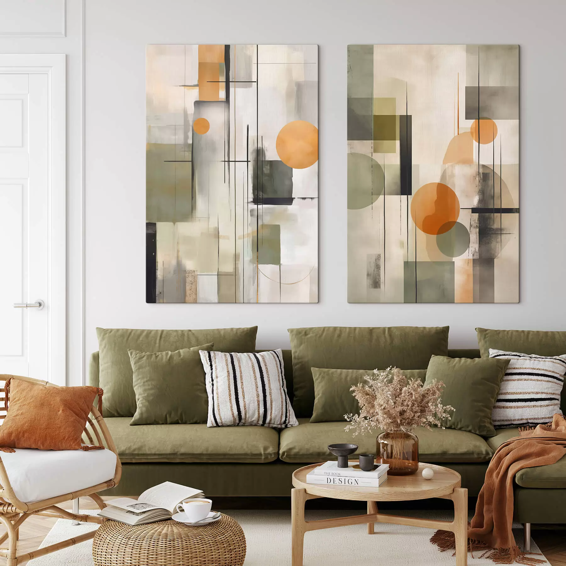 murales de pared Abstracción geométrica m01165