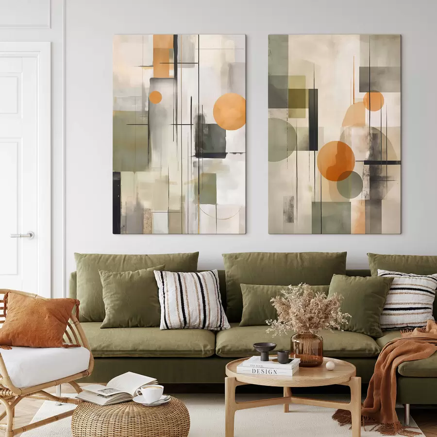 murales de pared Abstracción geométrica m01165