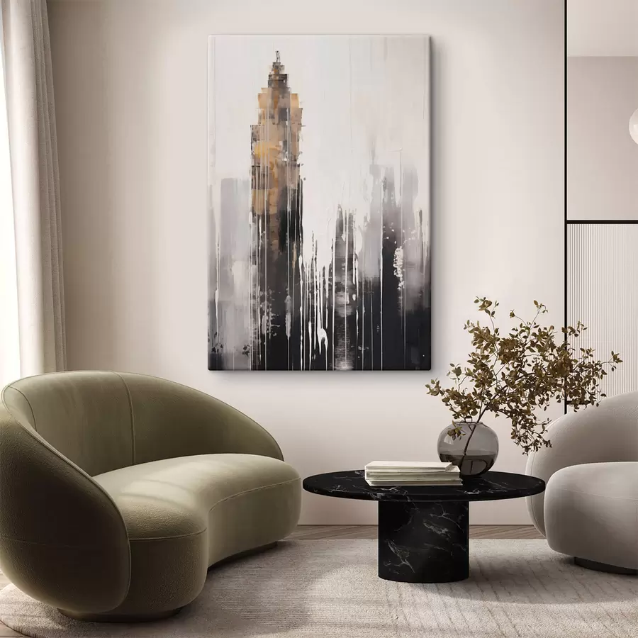 murales de pared Rascacielos abstracto s47254