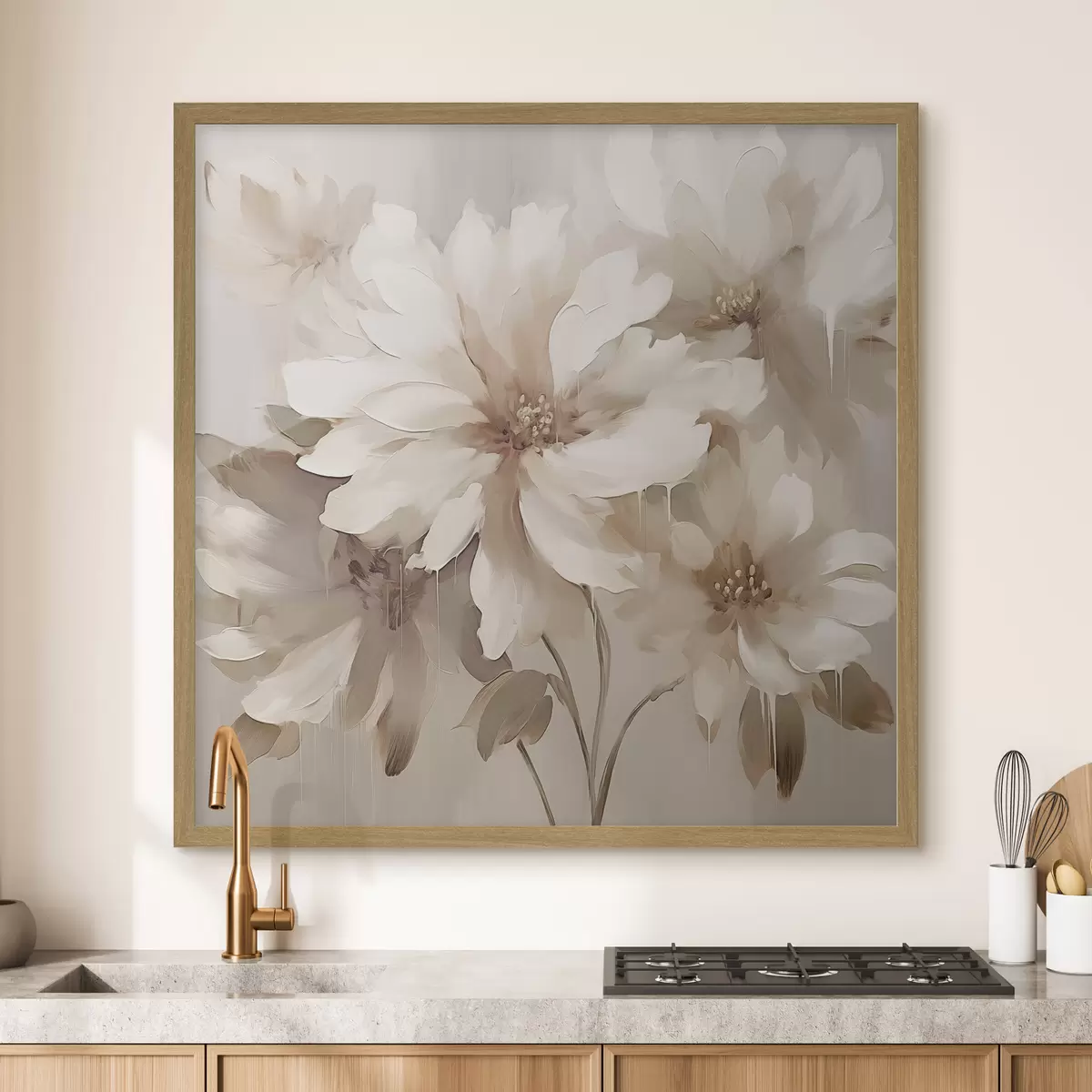 Poster flores abstractas f46975