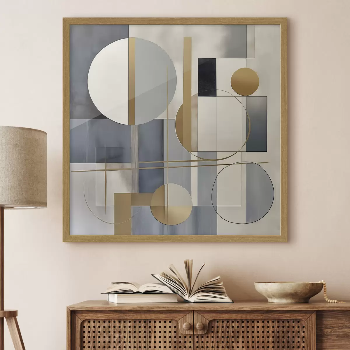 Poster Abstracción geométrica f47042