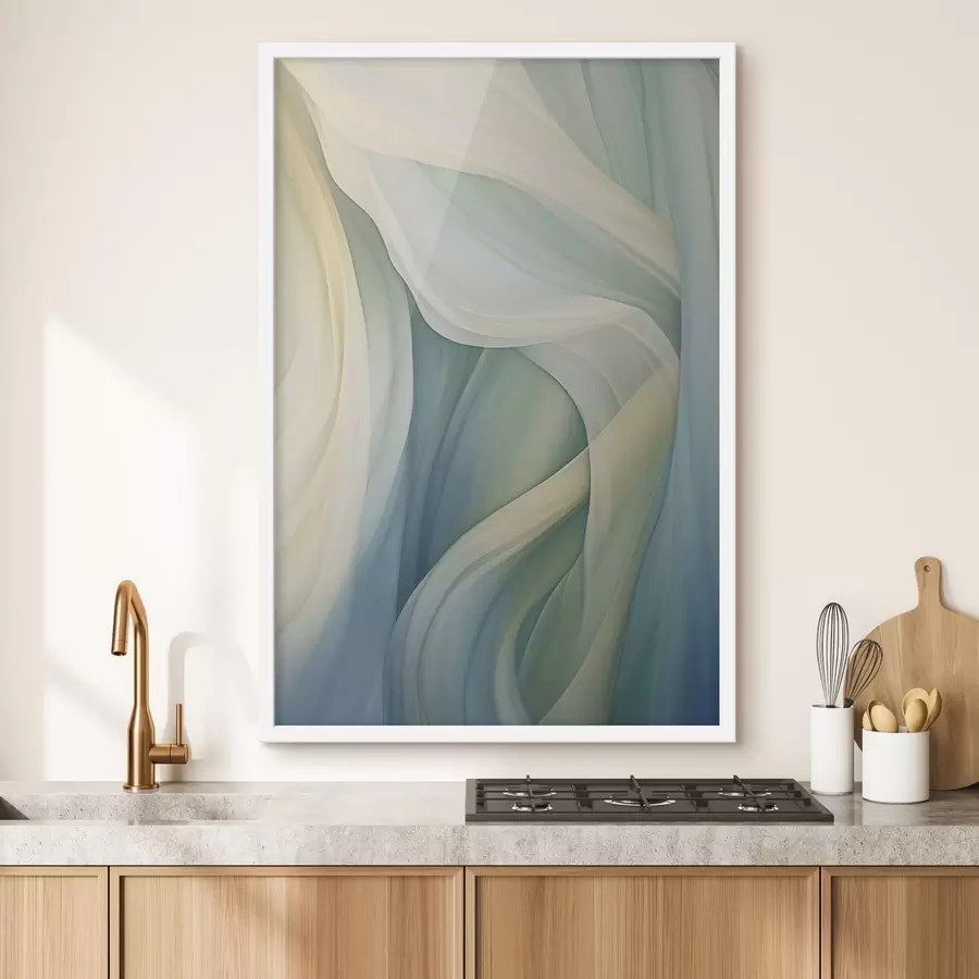 murales de pared Ondas abstractas f47097