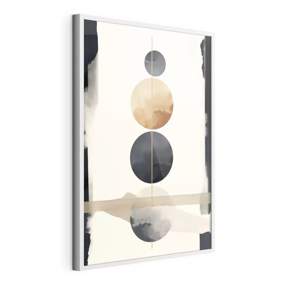 Poster Abstracción con esferas f47101