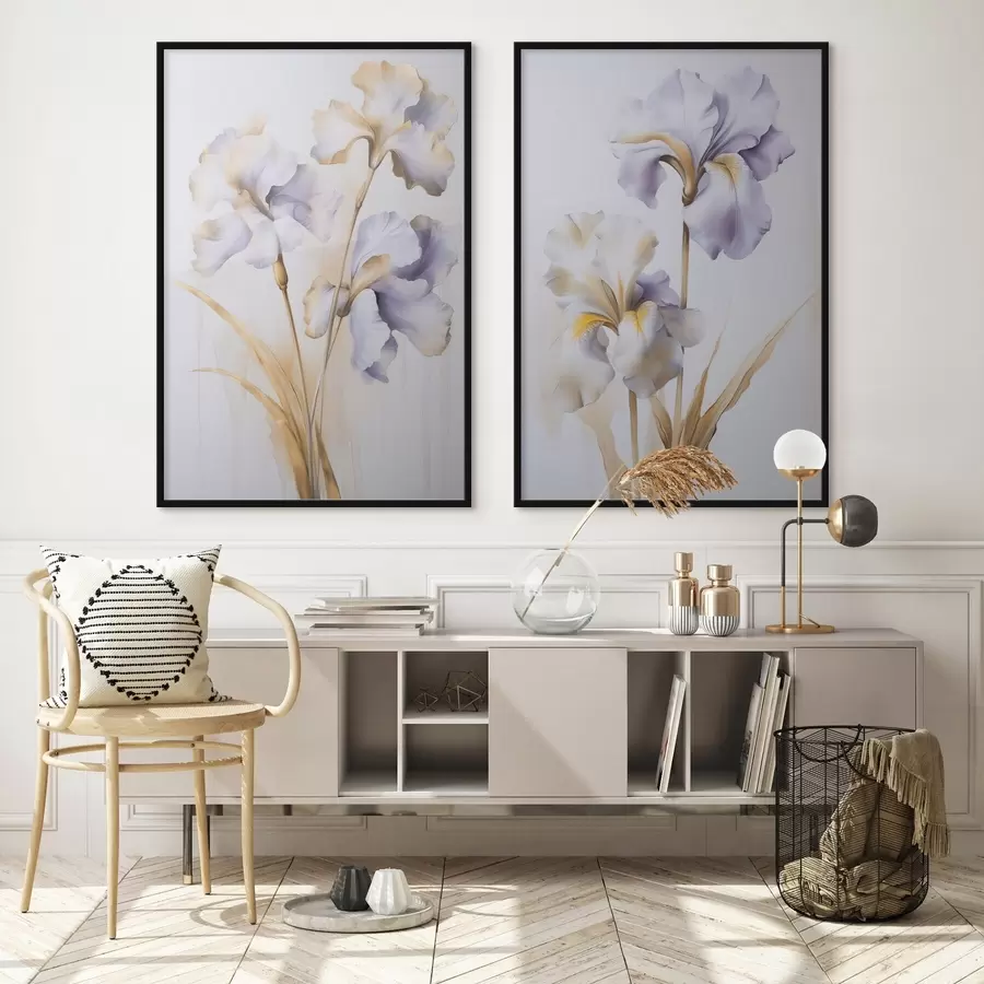 murales de pared Iris d00934