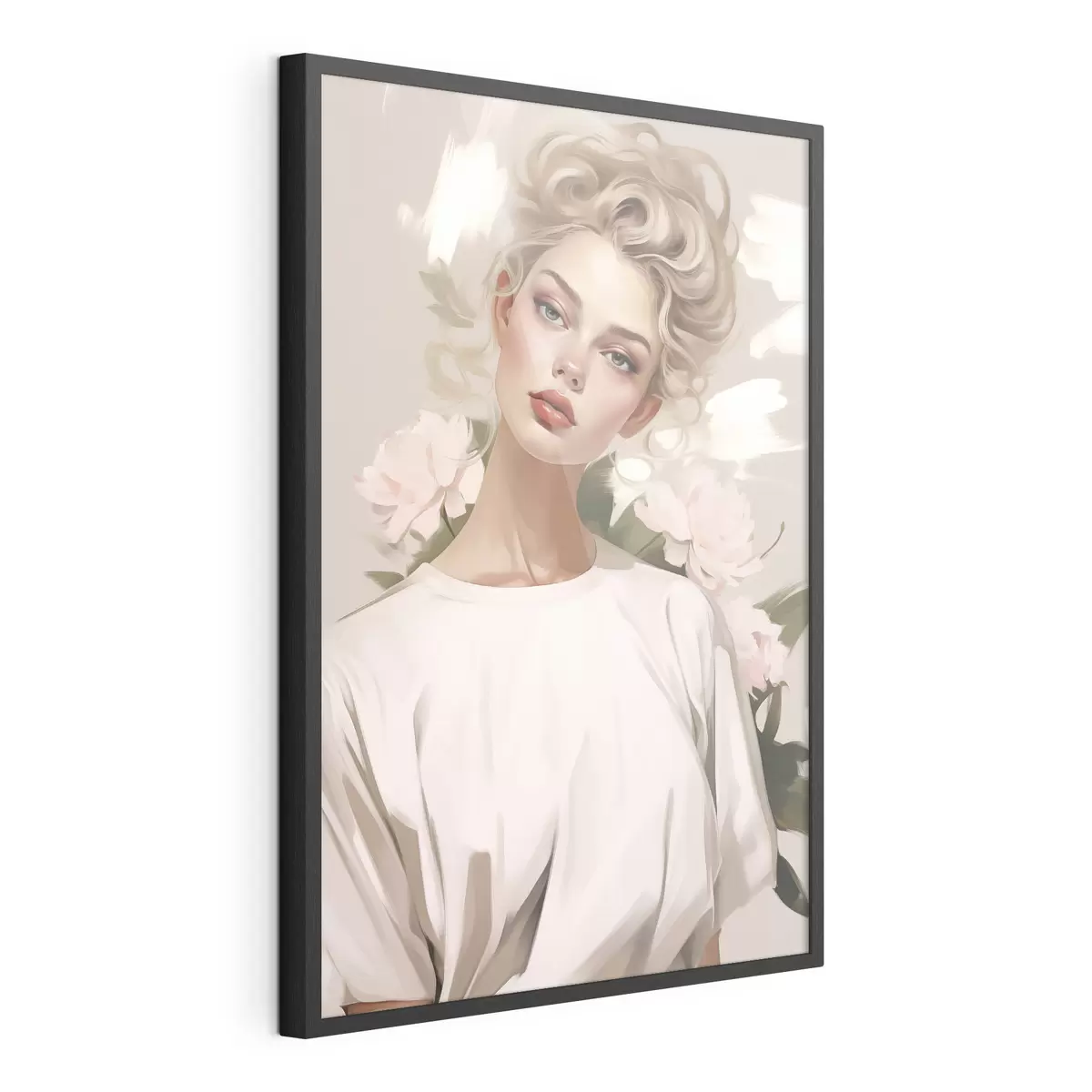 Poster Retrato de una chica con camiseta f47340
