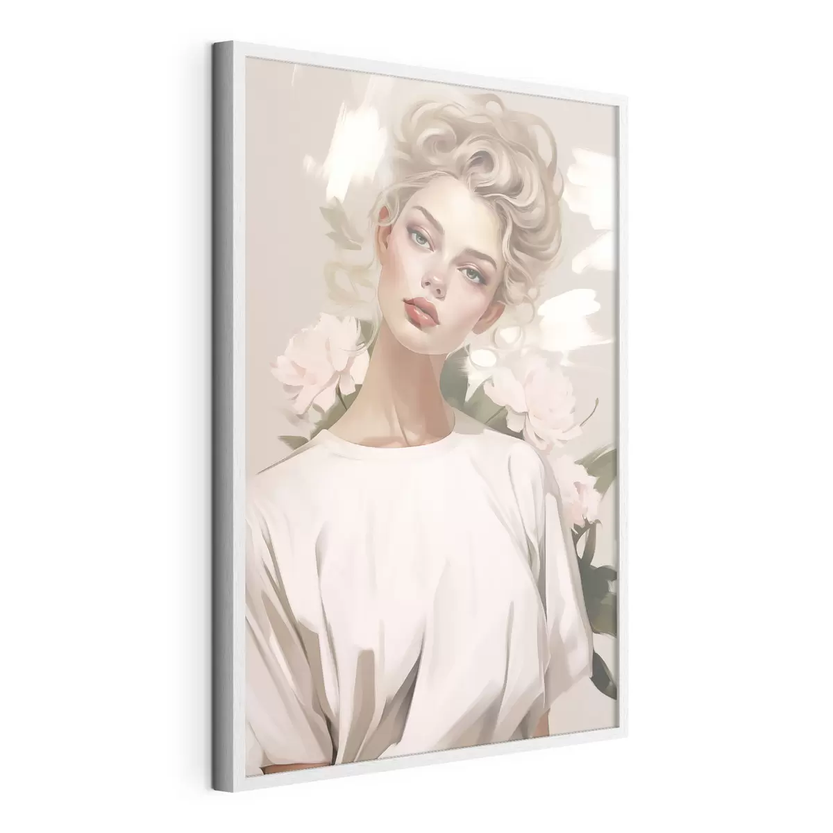 Poster Retrato de una chica con camiseta f47340