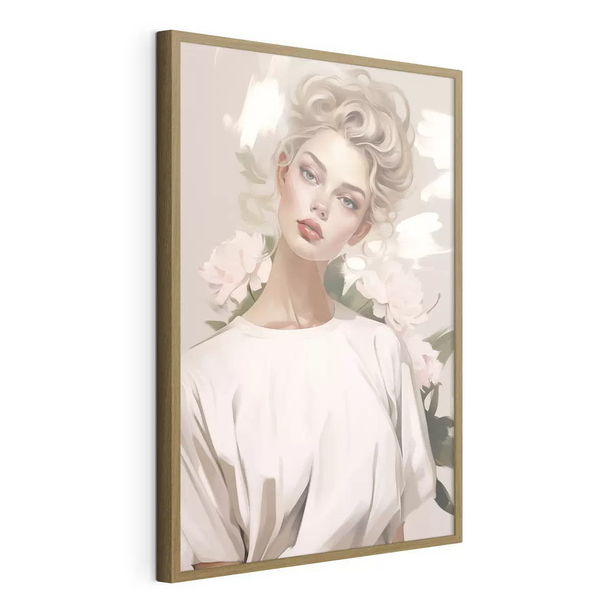 Poster Retrato de una chica con camiseta f47340