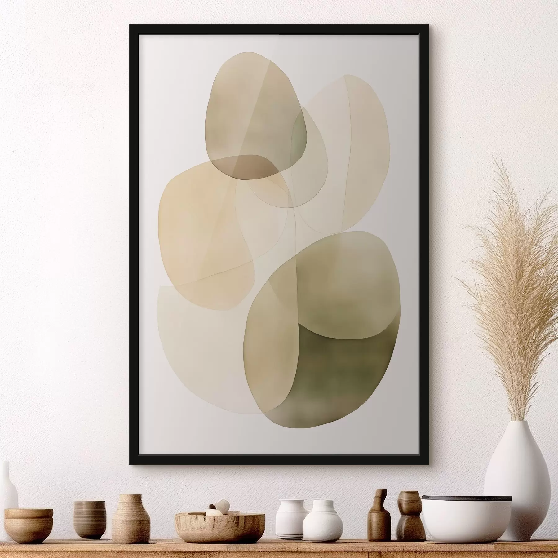 murales de pared Manchas abstractas f47406