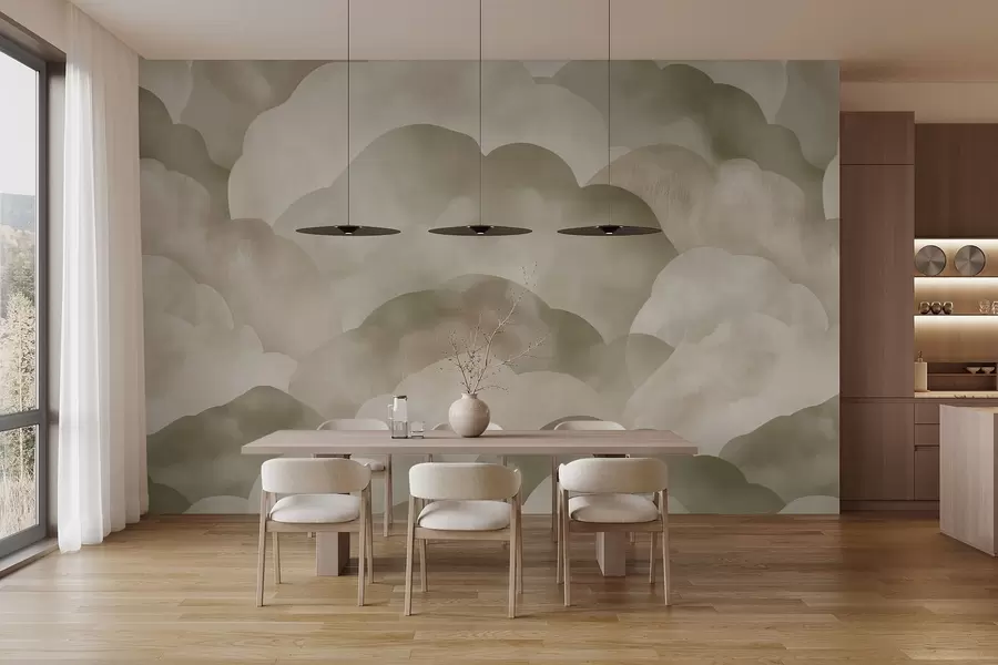 murales de pared Nubes w09628