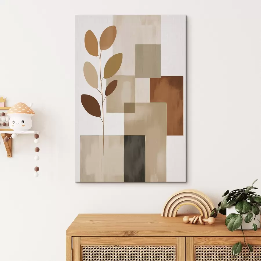 murales de pared Abstracción imitación de la pintura s47485