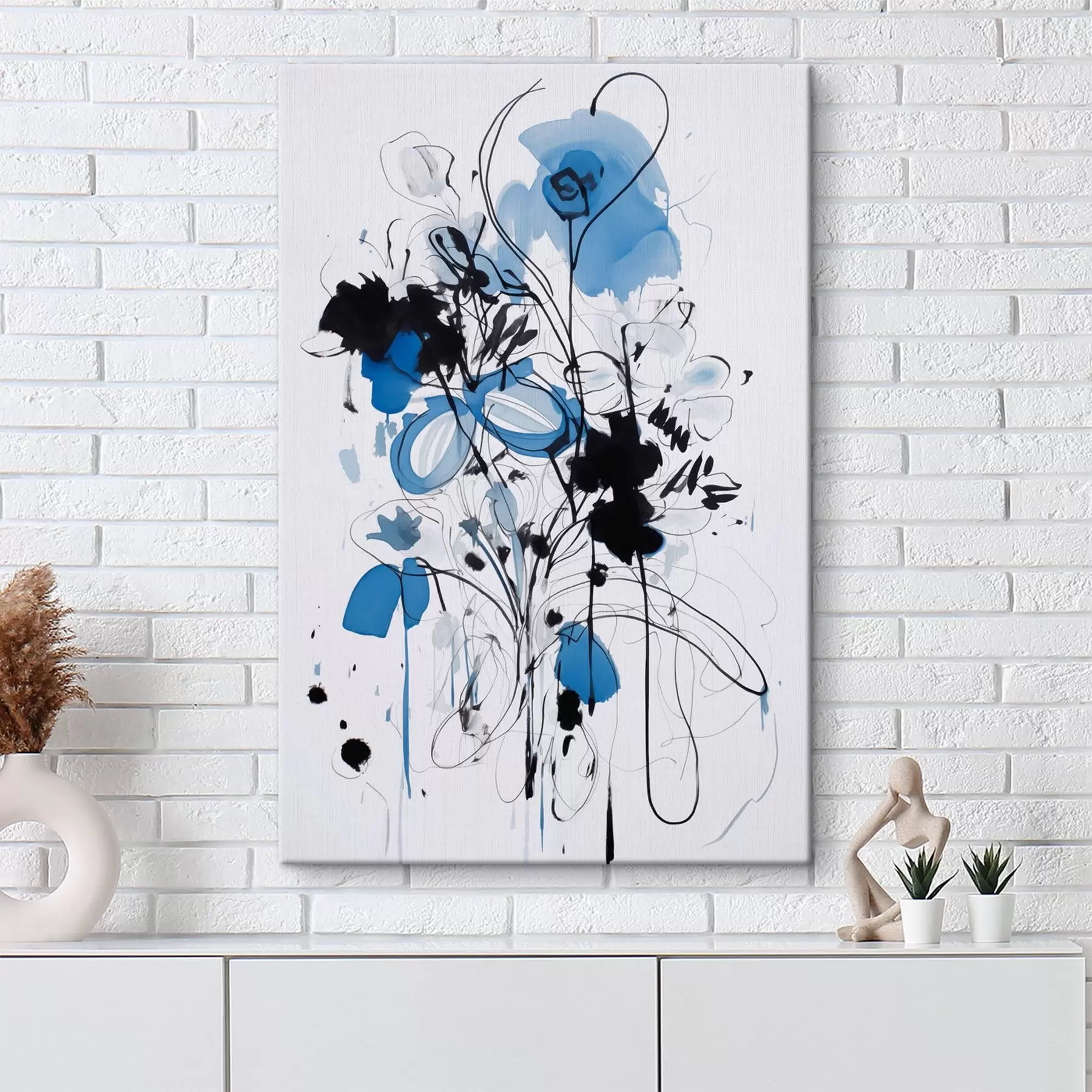 murales de pared Abstracción con manchas s47490