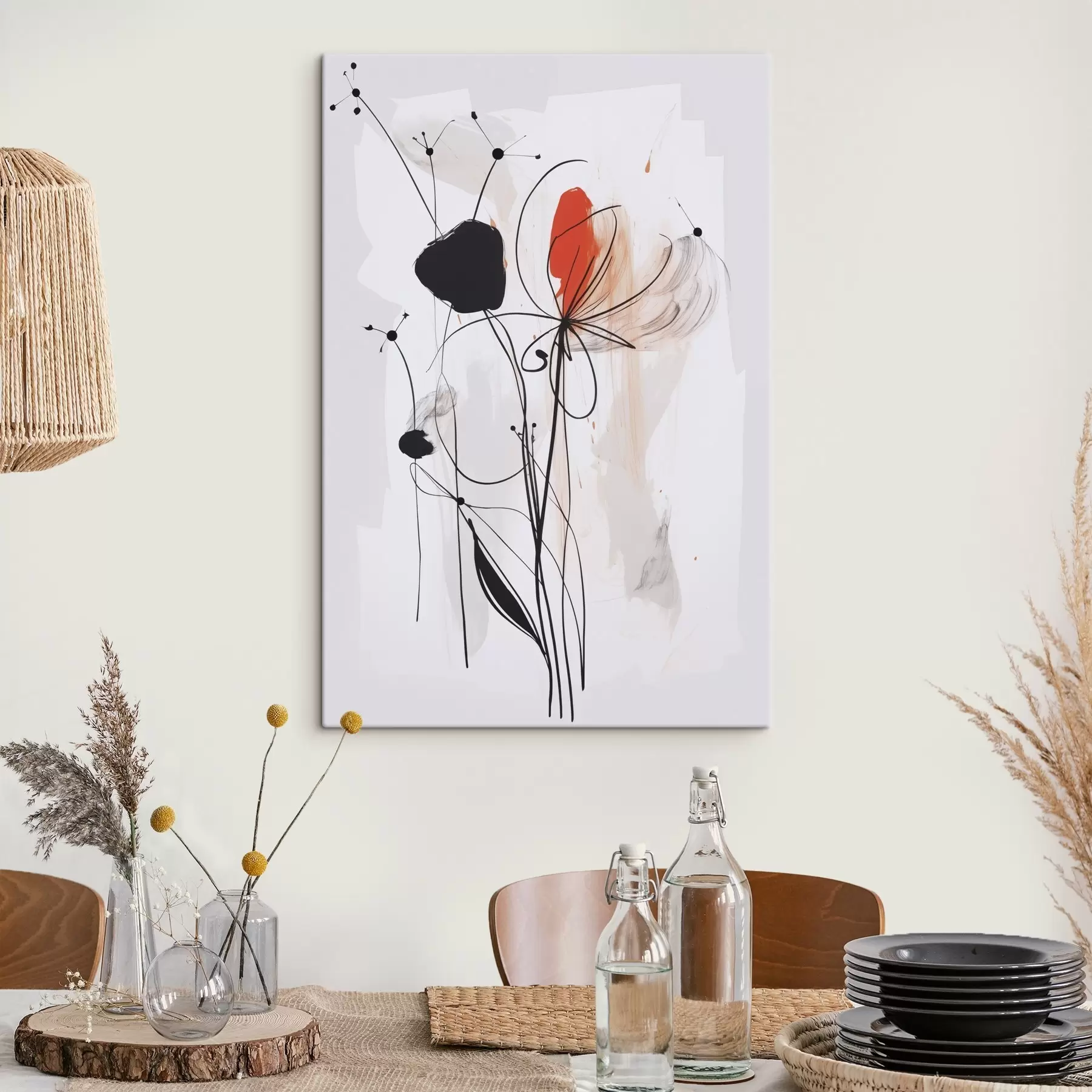 murales de pared Composición abstracta s47501