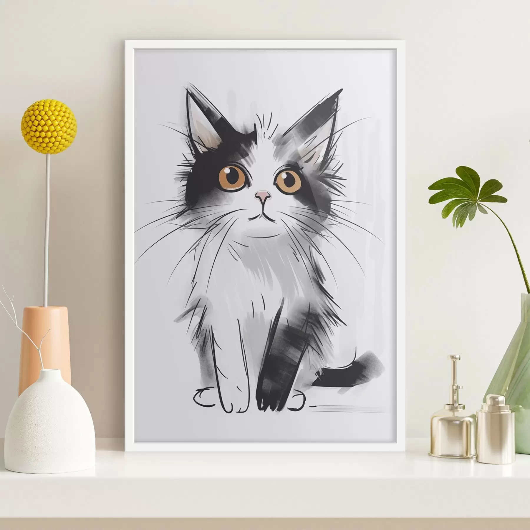 murales de pared Gatito f47486
