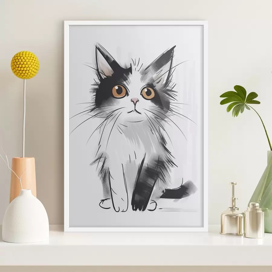 murales de pared Gatito f47486