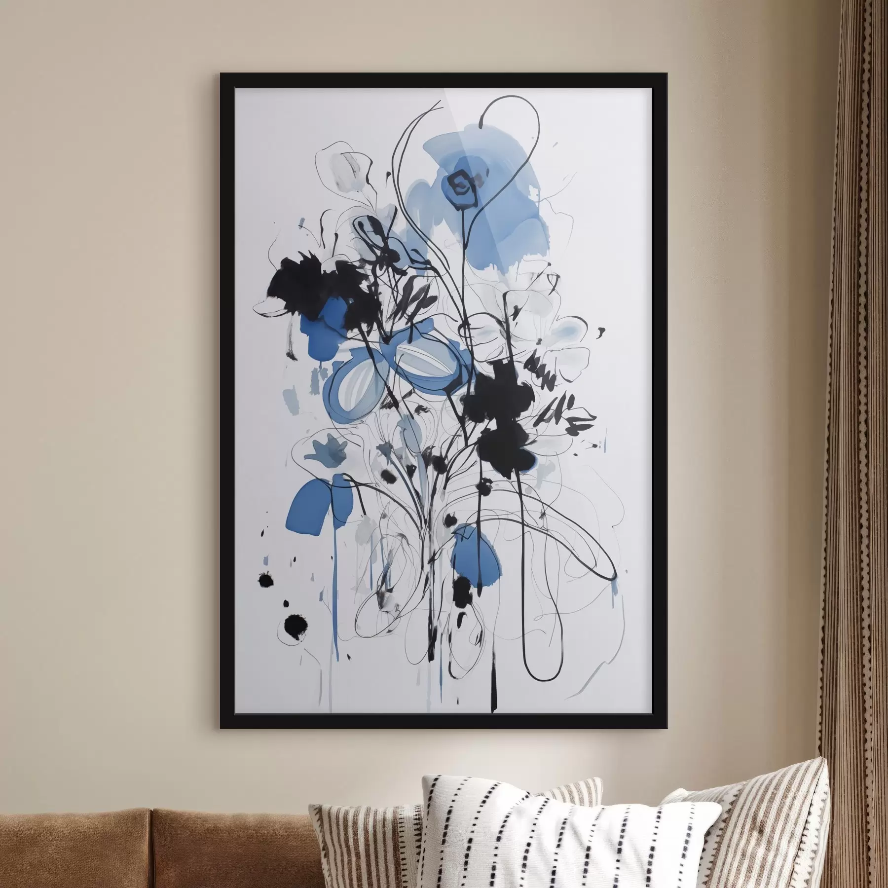 murales de pared Abstracción con manchas f47490