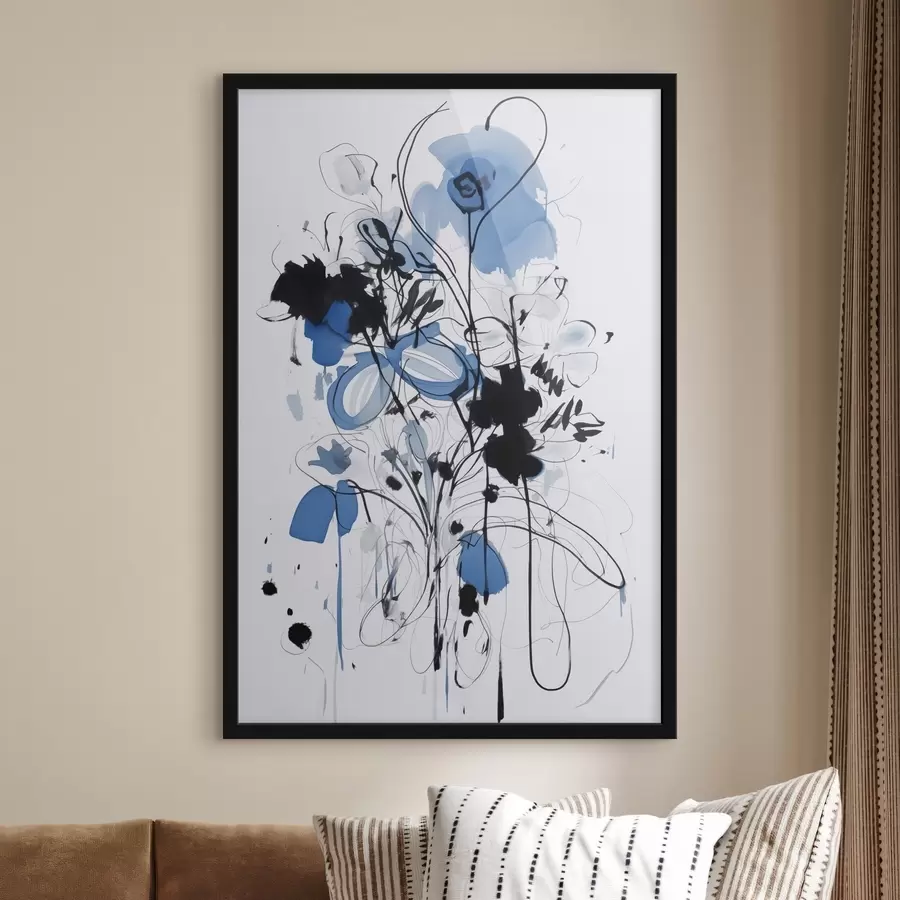 murales de pared Abstracción con manchas f47490