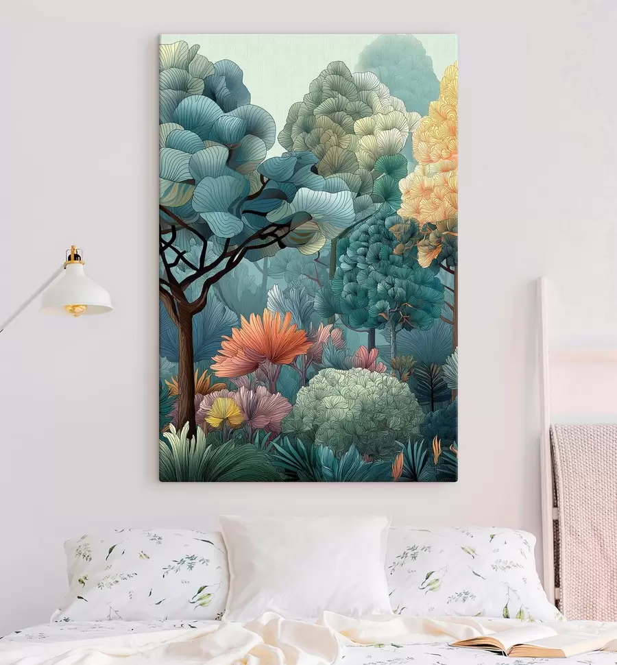 murales de pared Bosque abstracto s47105