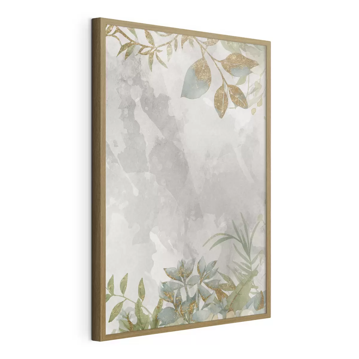 Poster Plantas sobre fondo claro f46894