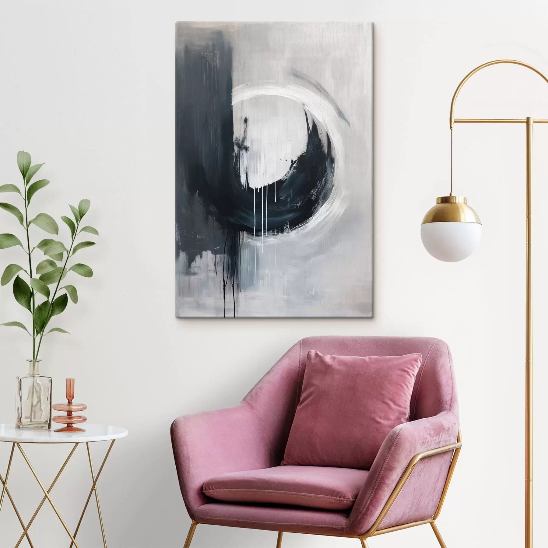 murales de pared Círculo abstracto s47464