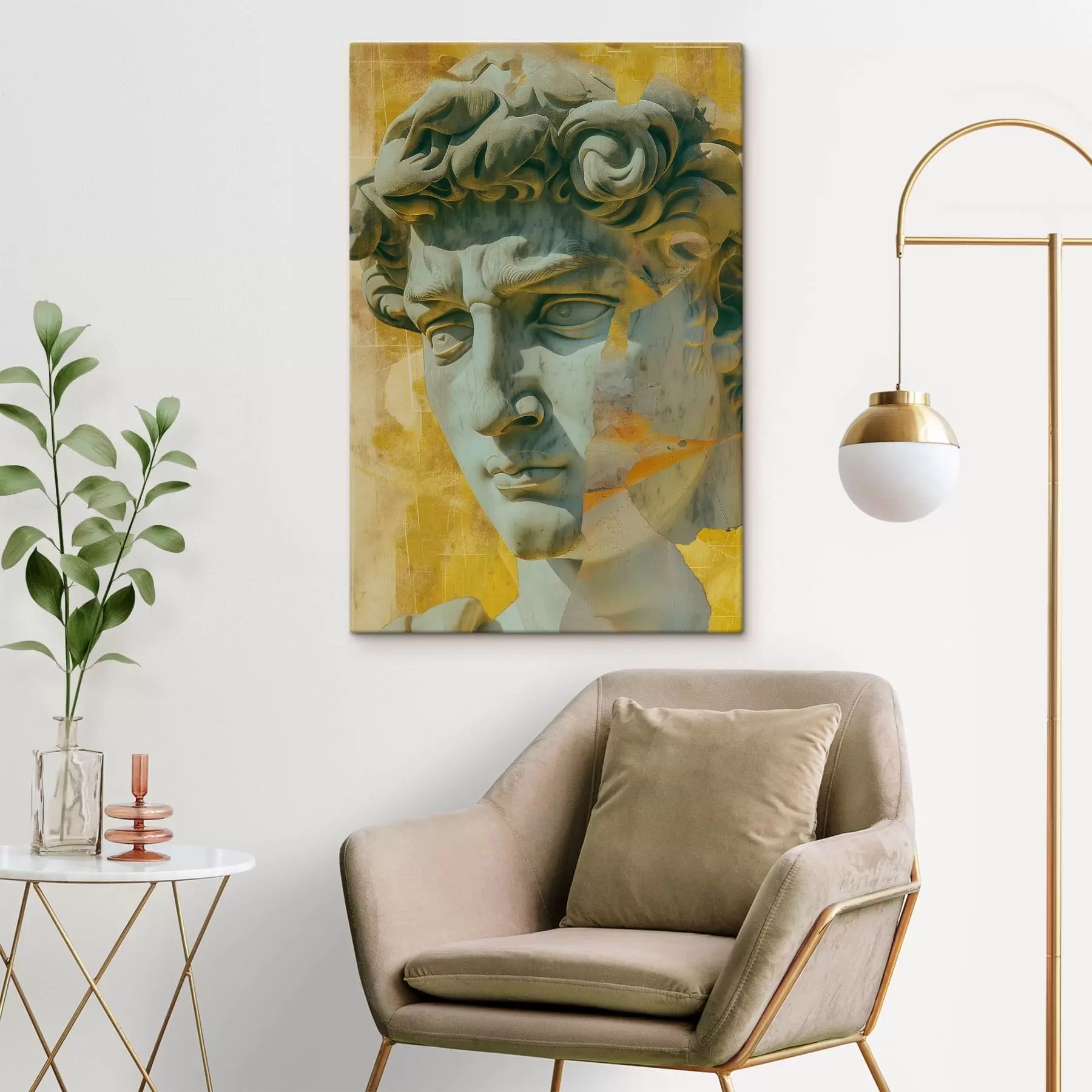 murales de pared Retrato antiguo s47466