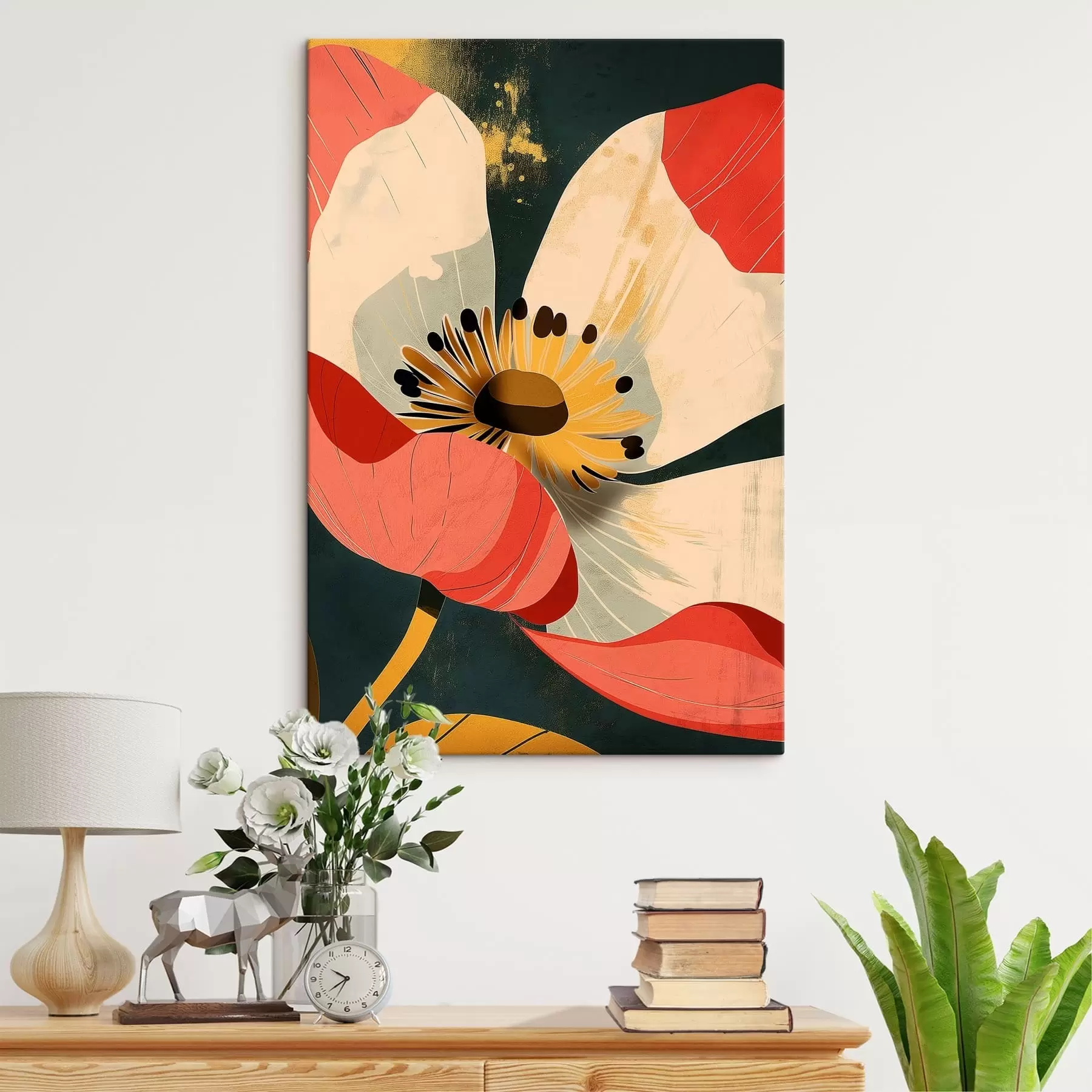 murales de pared Flor s47471