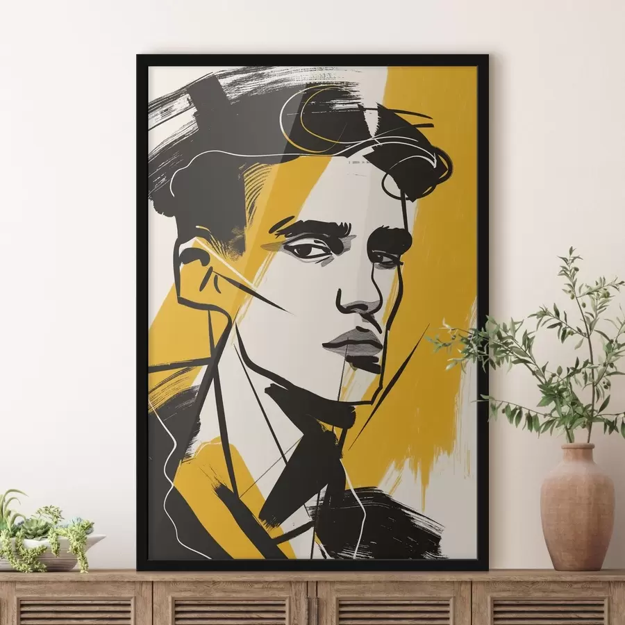 murales de pared Hombre en graffiti f47467