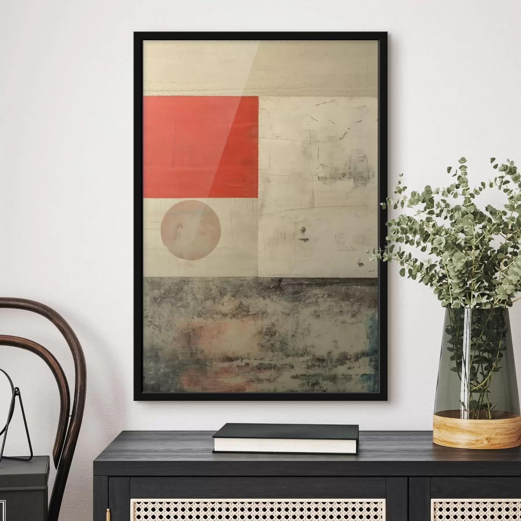 murales de pared Abstracción minimalista f47480