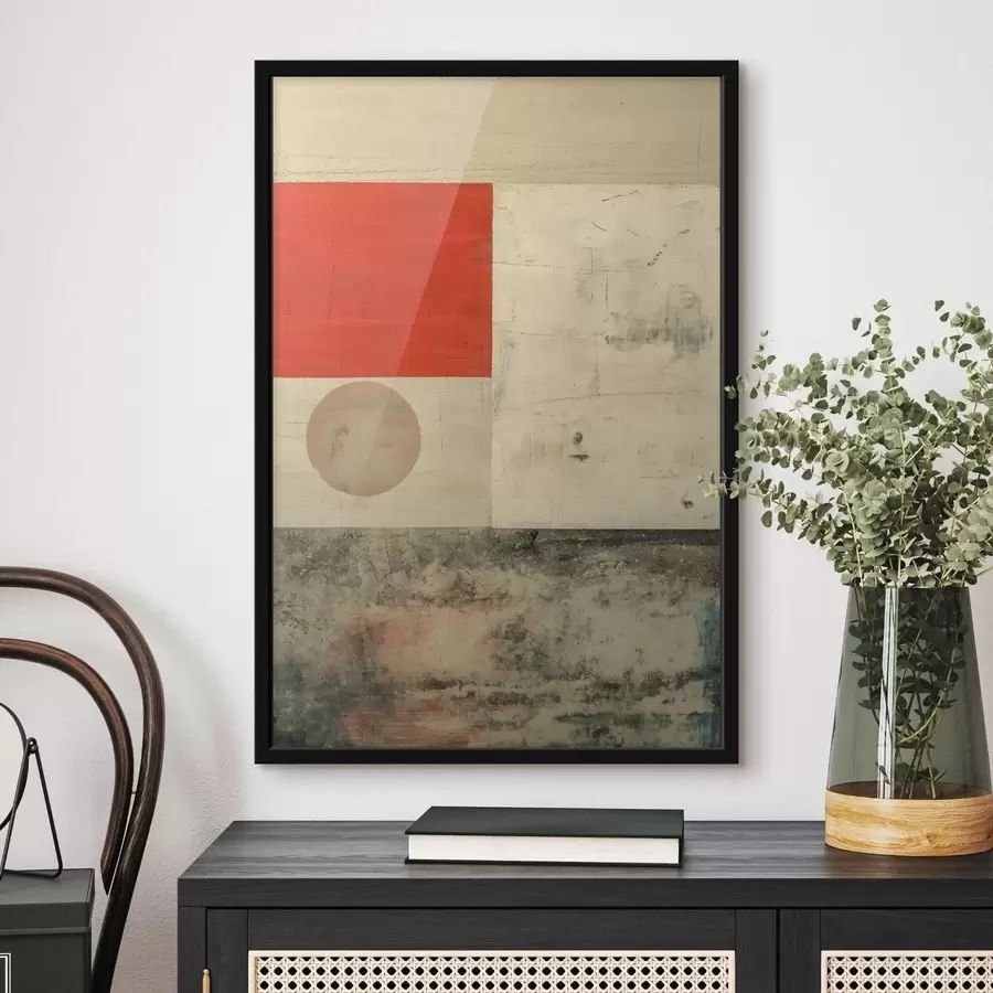 murales de pared Abstracción minimalista f47480