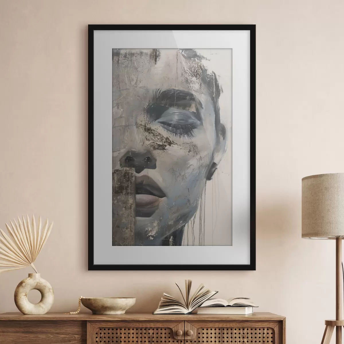 Poster Retrato minimalista f47481