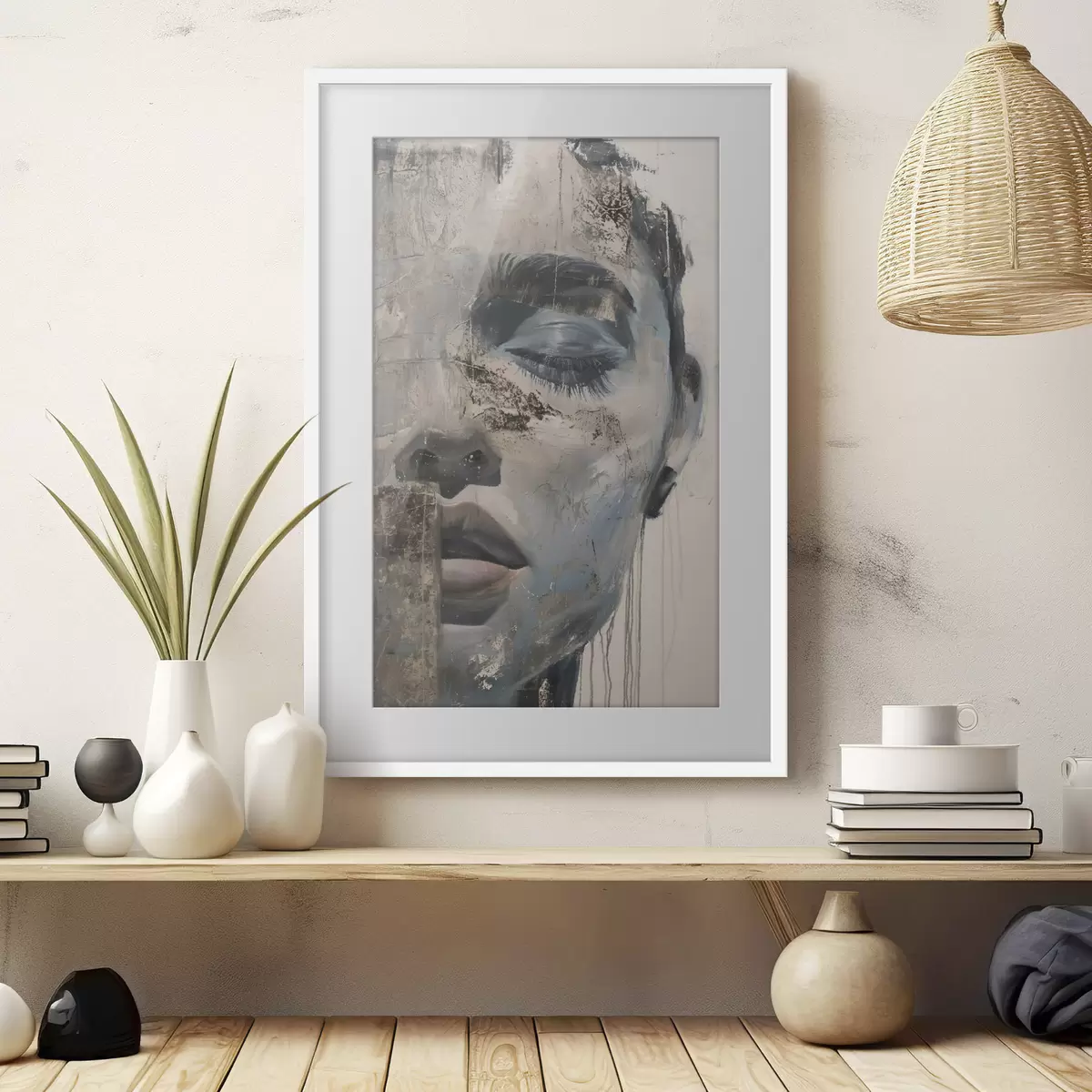 Poster Retrato minimalista f47481